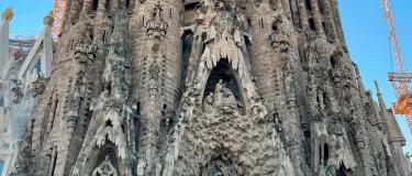 construcción iglesia Sagrada Familia Barcelona