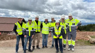 endesa y holcim reutilizan palas eolicas en hormigon