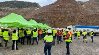 visita Garraf gremio áridos Holcim 1