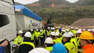 visita Garraf gremio áridos Holcim 4