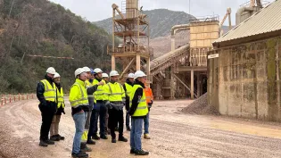 visita Garraf gremio áridos Holcim 5