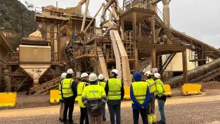 visita Garraf gremio áridos Holcim 6