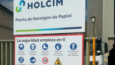 planta hormigón Holcim papiol