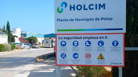 polop planta hormigón Holcim