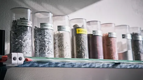 Materias primas y crudos de cemento laboratorio holcim