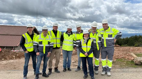 endesa y holcim reutilizan palas eolicas en hormigon