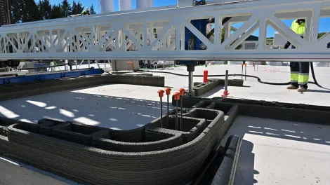 Impresion 3 D H olcim torres de la alameda