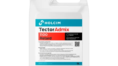 Envase  TectorAdmix 1100 retard de 5litros