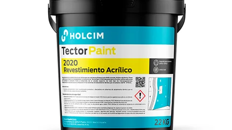 Bote TectorPaint 2020 Revestimiento Acrílico 22kg