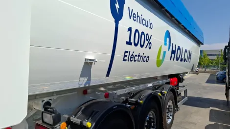 Vehículo electrico holcim