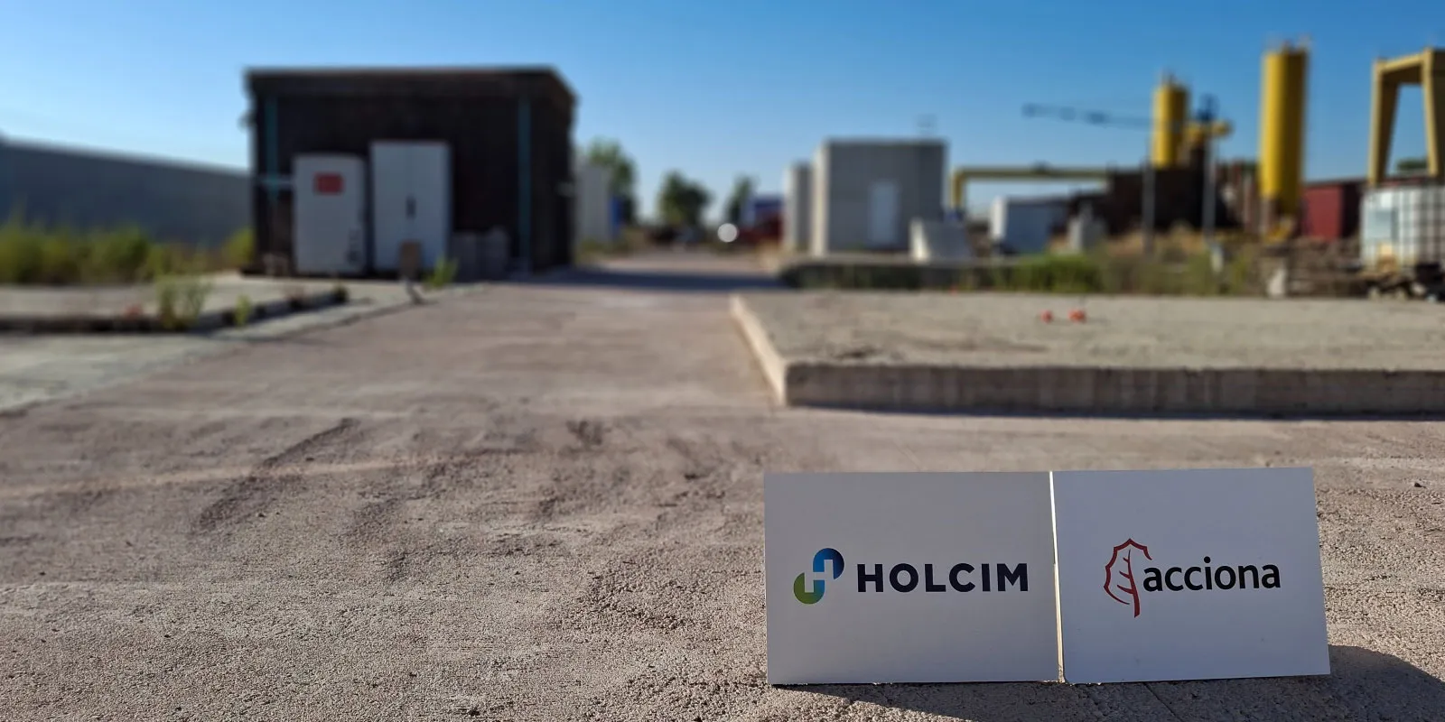 Acciona y Holcim- hormigón