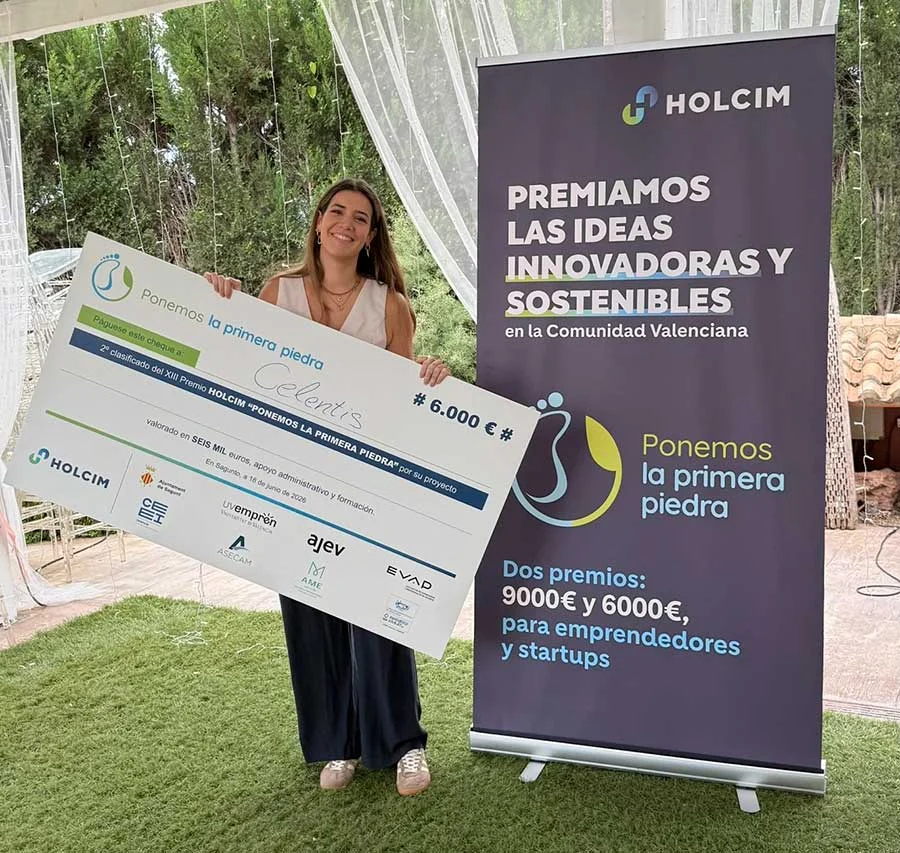 Entrega de Segundo Premio Ponemos la Primera Piedra Holcim a Celentis