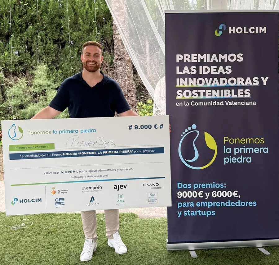 Entrega de Primer Premio Ponemos la Primera Piedra Holcim a PrevenSys