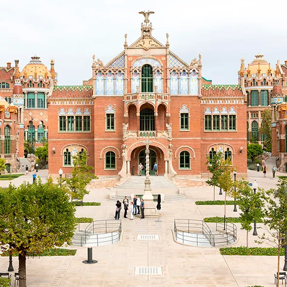 Hospital de la Santa Creu i Sant Pau en Barcelona