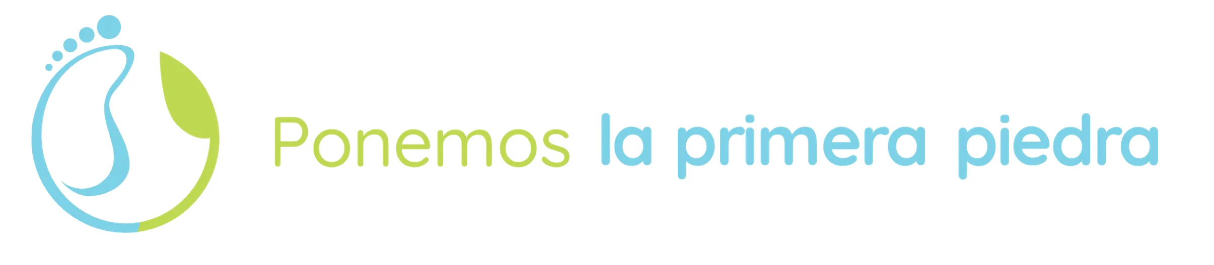 logotipo ponemos primera piedra