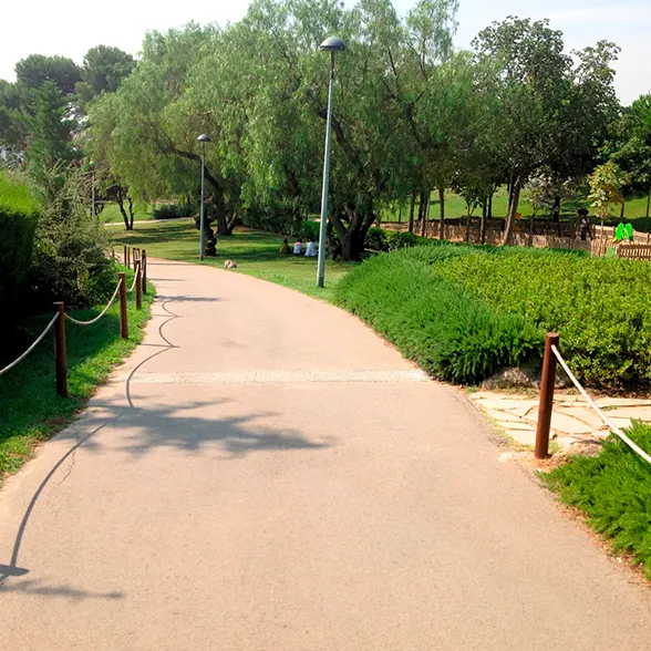 parque Cervantes Barcelona