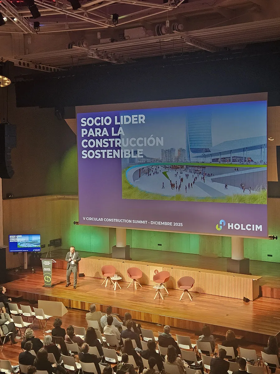 Presentación de Holcim en V construccion sostenible