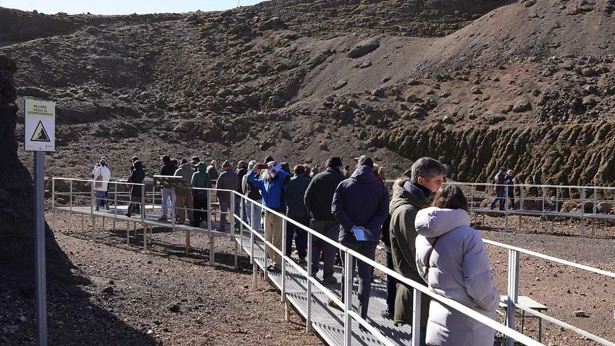 visita a cantera en seminario canteras biodiversidad