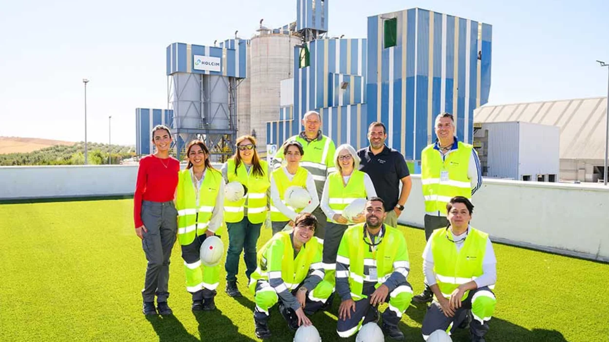 Alumnos del seminario Holcim