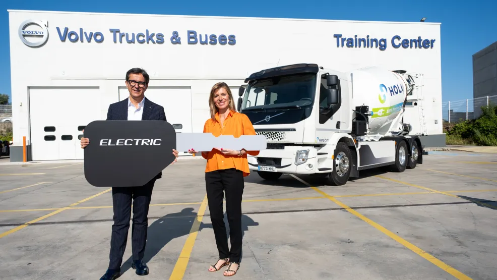 Hormigoneras eléctricas de Volvo Trucks - Camión Actualidad-Noticias de  camiones y Furgonetas