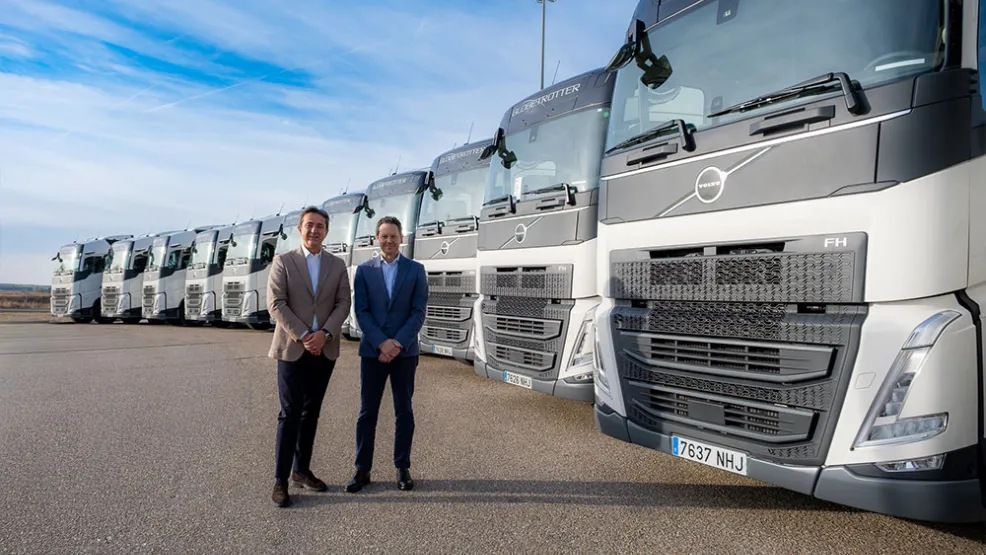 Nueva flota de camiones Volvo para holcim