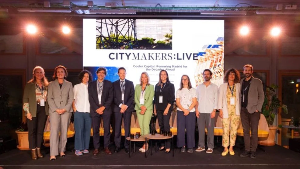 ponentes que participan en CityMakers Live en el escenario