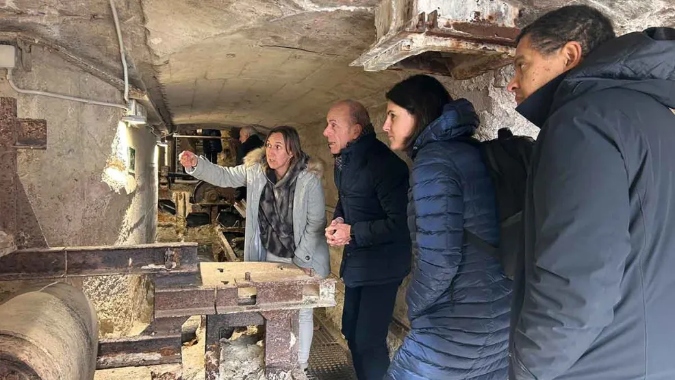 detalle museo del cemento de Castellar de n´Hug