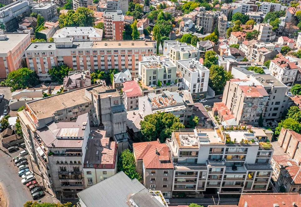 Holcim foundation Vista aerea de Bucharest