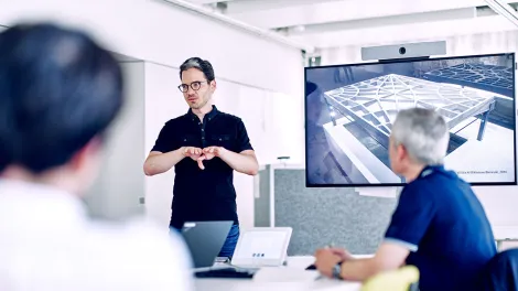 holcim reunión de exposición de innovación