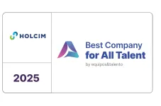 Sello best company for all talent Holcim 