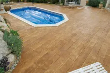 suelo de piscina realizado con ECOPact Artevia Impreso