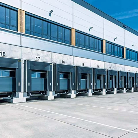 El parque logístico Segro, en Alemania, cuenta con hormigón ecológico ECOPact con un 33 % menos de emisiones de CO2.